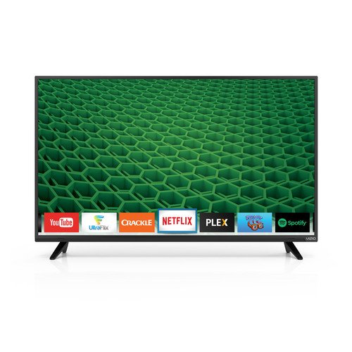  历史新低！VIZIO 2016版 D43-D1 43英寸1080p LED液晶智能电视 329.99元限时特卖并包邮！