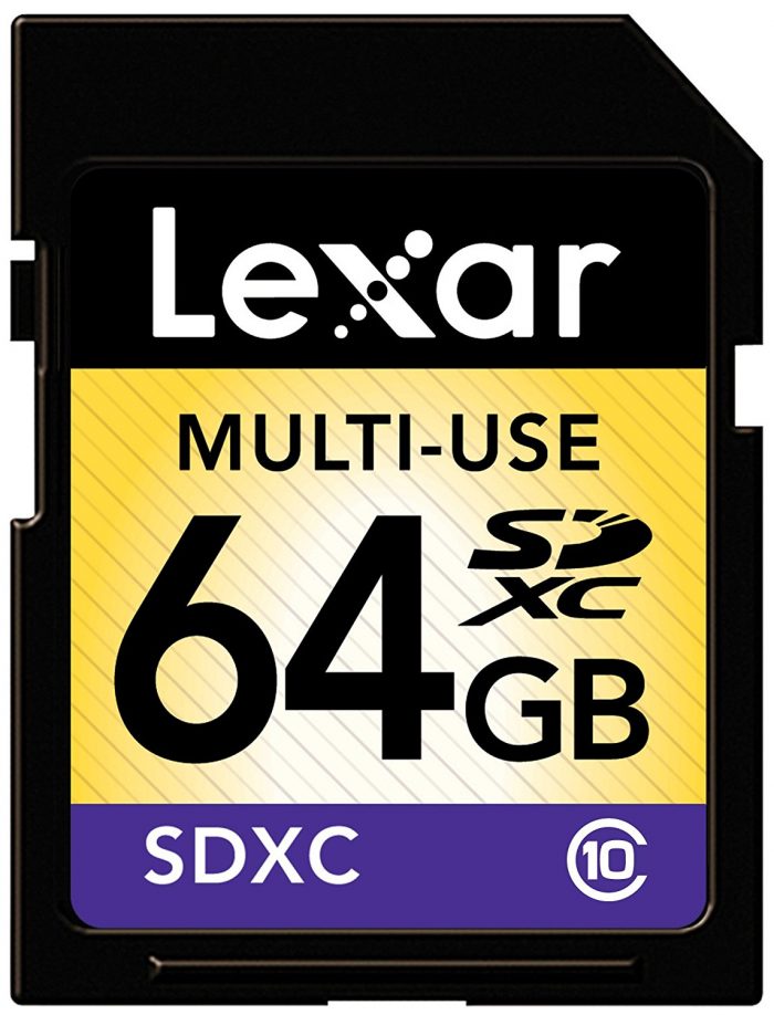  手慢无！Lexar 64GB SDXC 闪存卡 22.1元限量特卖，原价 43.8元