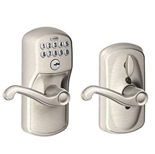  Schlage FE595 PLY 619 西勒奇电子密码门锁 111.65元限量特卖，原价 166.72元，包邮