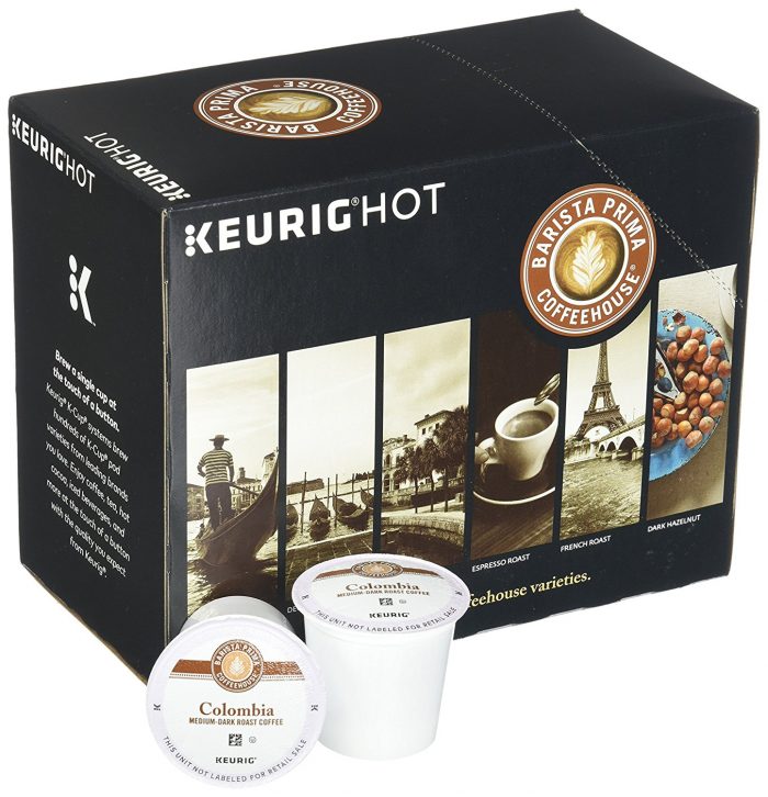  Barista Prima K-Cups for Keurig Brewers 咖啡胶囊（96个）46.91元限量特卖，原价 98.8元，包邮