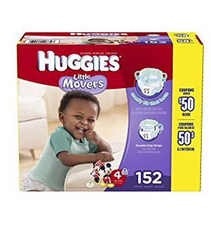  Huggies 好奇纸尿裤 29.44元限量特卖（3，4，5，6号），原价 38.44元，包邮