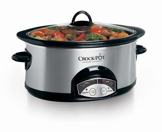 精选12款 Crock-Pot 慢炖锅、电热午餐盒限时特卖！售价低至10.99元！