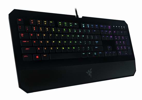  历史新低！Razer 雷蛇 DeathStalker 幻彩游戏键盘4.8折 69.99元限时特卖并包邮！