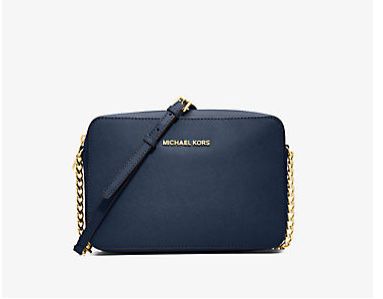  Michael Kors Jet Set深蓝色链条包 98.7加元，原价 188加元，包邮