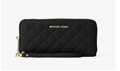  Michael Kors Jet Set 女士时尚真皮钱包/腕包/手拿包 103.95加元，原价 198加元，包邮