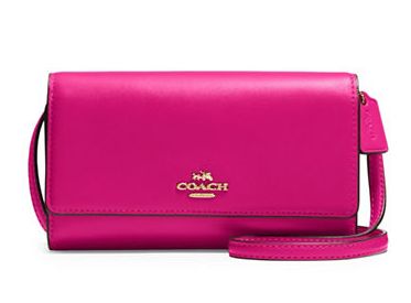  COACH Phone crossbody 女款单肩包 89.25加元，原价 170加元