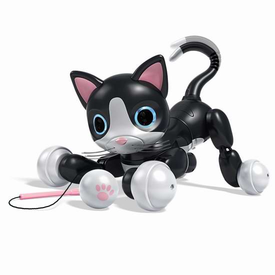  Zoomer Kitty 智能机器猫 86加元，原价 129.99加元，包邮