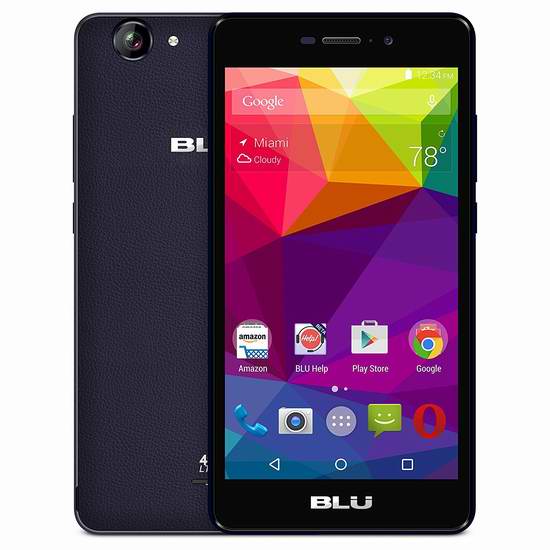  BLU Life XL-LTE 5.5英寸解锁版双卡双待智能手机 155.99加元限时特卖并包邮！