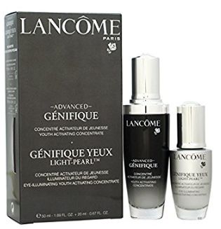  Lancome 兰蔻 Genifique青春激活系列面部+眼睛套装 150.21加元，原价 175.5加元，包邮