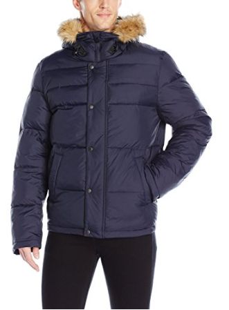  Levi's 李维斯 Puffer 带帽防寒服 45.58加元起特卖（3色），原价 200加元，包邮