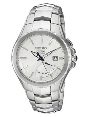  历史新低！Seiko 精工 SRN063 男式时尚人动电能腕表 197.14加元限时特卖并包邮！