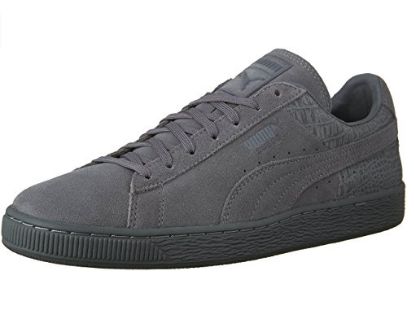  PUMA 男士经典休闲绒面压纹真皮运动鞋（7-8码、4色可选） 31.28-40.45加元限时特卖！