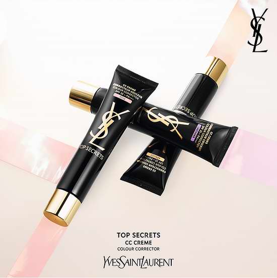  YSL 圣罗兰 新品上市！Top Secret 美颜绝密调色CC霜（3色调可选） 65加元限量特卖，送3小样+包邮！