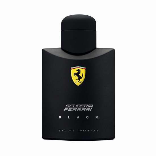  历史新低！Ferrari 法拉利 Scuderia Black 极限黑男用淡香水 古龙水125ml装 24.99加元限时特卖！