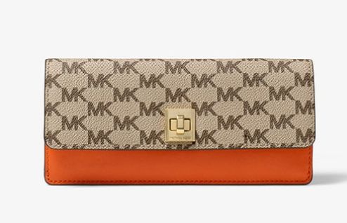  Michael Kors Natalie Logo 钱包 84加元，原价 168加元，包邮