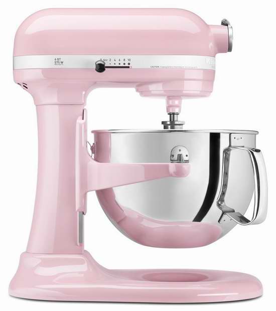  KitchenAid 专业600系列 KP26M1XPK 6夸脱1马力超大功率 立式多功能搅拌厨师机 439.99加元限量特卖并包邮！