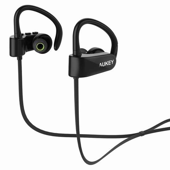  Aukey EP-B22-B 蓝牙4.1无线立体声耳机 17.99加元限量特卖并包邮！