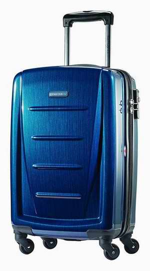  Samsonite 新秀丽 Luggage Winfield 2 20寸深蓝色超轻拉杆行李箱 106.51加元限时特卖并包邮！