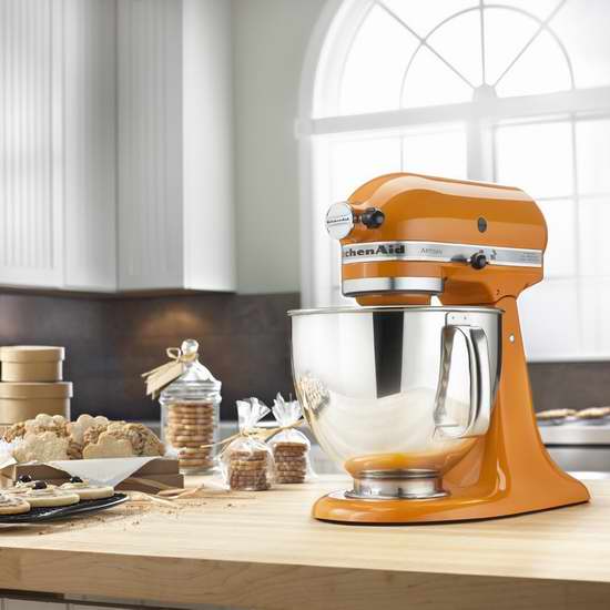  KitchenAid 厨宝 KSM150PSTG Artisan 名厨系列5夸脱多功能厨师机 341.85加元限量特卖并包邮！