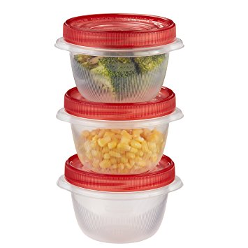  历史最低价！ Rubbermaid TakeAlongs 2杯量 迷你食物保鲜盒/午餐零食盒3件套3.6折 2.67加元限时特卖！