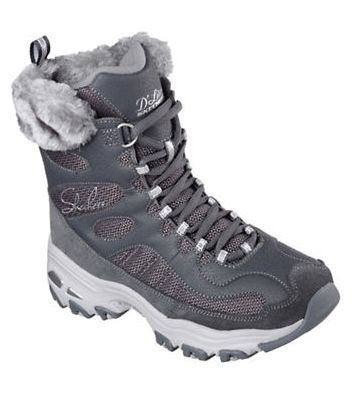  SKECHERS DLites女士雪地靴 48加元，原价 120加元