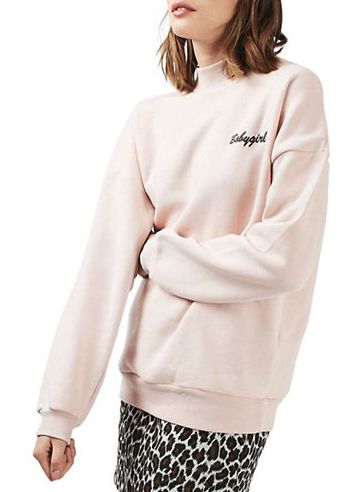  TOPSHOP Babygirl高领运动衫 20.4加元，原价 68加元