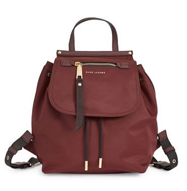  MARC JACOBS Flap-Top女士尼龙背包 262.5加元，原价 375加元，包邮