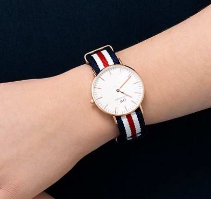  Daniel Wellington 丹尼尔·惠灵顿 0502DW 女士时尚腕表 101.95加元限量特卖并包邮！