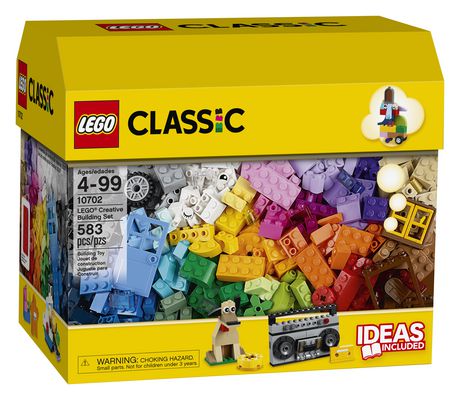  LEGO 乐高 10702 经典创意系列中号积木盒（583pcs） 30加元限时清仓！