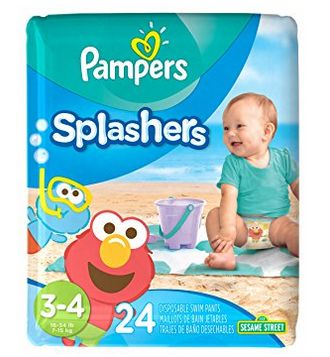  Pampers Splashers 帮宝适游泳纸尿裤 8.97加元（3-6号），原价 13.99加元