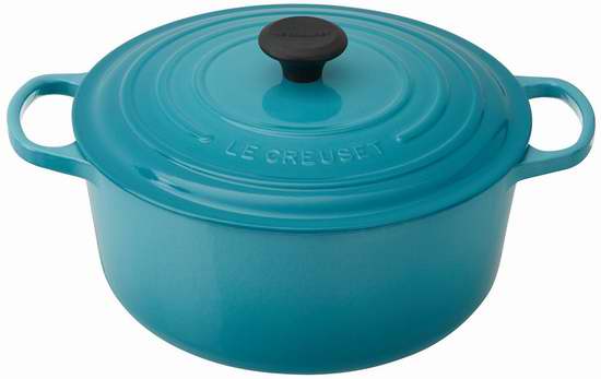  历史新低！Le Creuset 6.7升经典圆形酷彩珐琅铸铁深烧锅3.8折 236.1加元限时特卖并包邮！