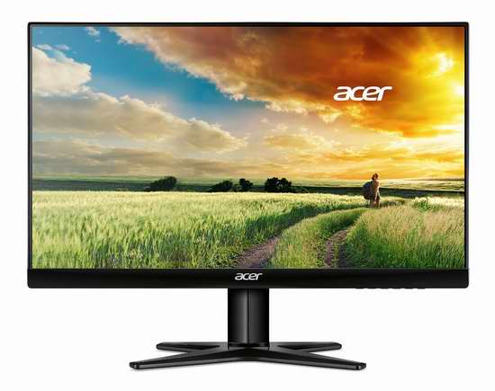  历史新低！Acer 宏基 UM.QG7AA.002 G247HYL 23.8英寸 IPS超窄边框 广视角LED液晶显示器 139.99加元限时特卖并包邮！