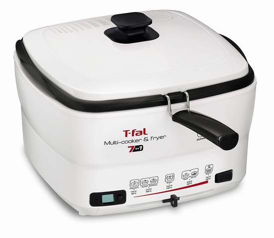  历史新低！新品大促！T-fal 7211002421 Versalio 7合一多功能电锅/炸锅3.5折 59.99加元限时特卖并包邮！