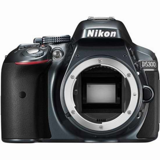  历史新低！Nikon 尼康 D5300 单反相机机身（不含镜头） 507.03加元限时特卖并包邮！