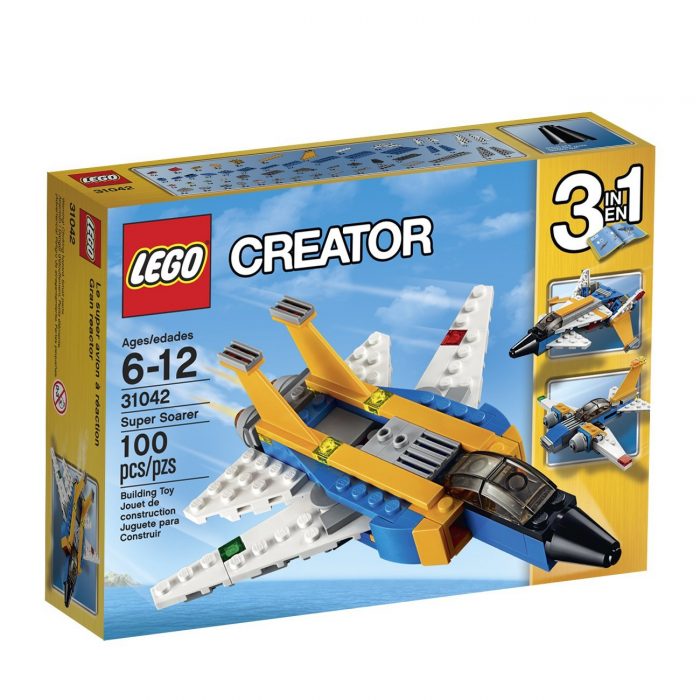  LEGO 超级滑翔机 9.74加元，原价 12.99加元