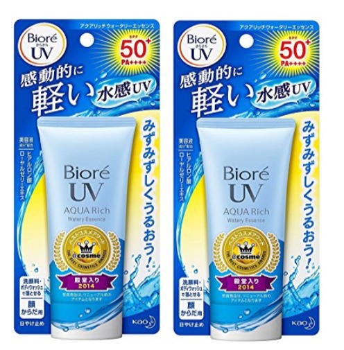  Biore 日本碧柔水感精华防晒霜 2件套 36.99加元