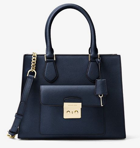  江疏影也show它！Michael Kors Bridgette 女士中号方型小猪包 199加元，原价 378加元，包邮