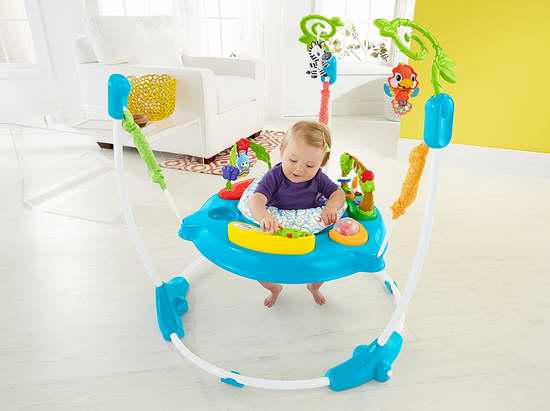  历史新低！Fisher-Price 费雪 音乐朋友 Jumperoo 跳跳乐/弹跳椅5.7折 84.87加元包邮！会员专享！