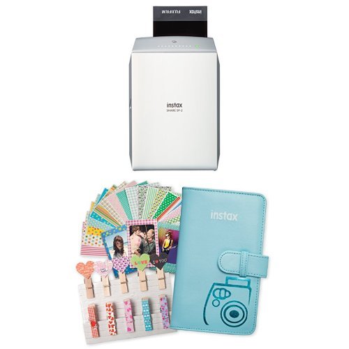  史低价再送相册礼包！Fujifilm 富士 Instax Share SP2 银色版 拍立得 手机打印机超值装 179.99加元限量特卖并包邮！