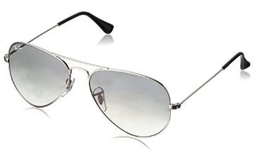  Ray-Ban 雷朋 Aviator RB3025 飞行员系列太阳眼镜（58mm）4.5折 93.84加元包邮！