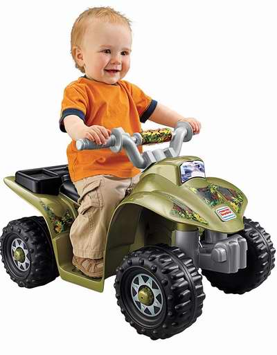  手慢无！历史新低！Fisher-Price 费雪 Camo 四轮电动车 71.76加元包邮！