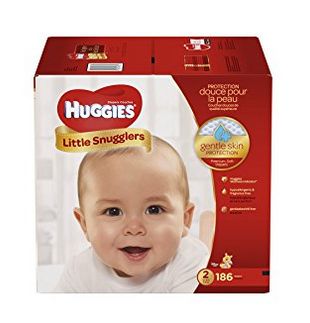  Huggies Little Snugglers 纸尿裤(1-6号）31.92加元（37.28加元），会员价 26.32加元