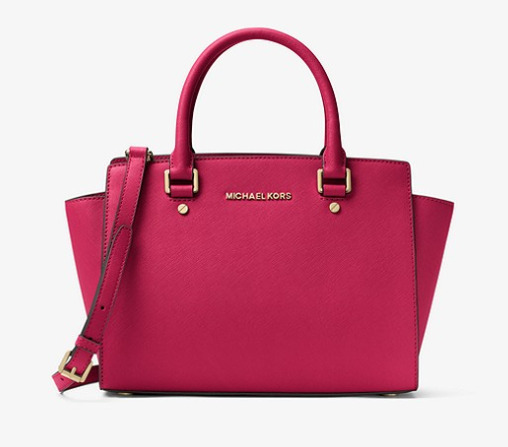  Michael Kors Selma 女士中号耳朵包 214.8加元包邮！2色可选！