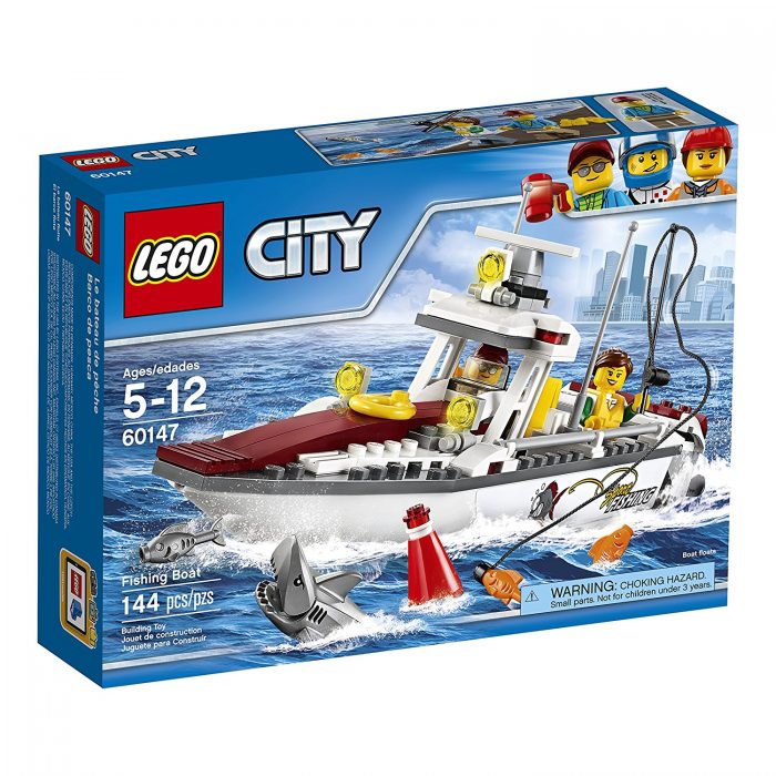  LEGO 乐高 60147 城市系列渔船积木玩具 19.97加元，原价 24.99加元