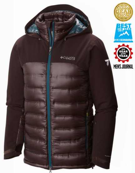  Columbia Heatzone 1000 TurboDown 男式连帽羽绒服 218.98加元！