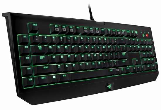  历史最低价！Razer 雷蛇 BlackWidow Ultimate 黑寡妇终极版 橙轴 背光机械游戏键盘5.7折 79.99加元包邮！