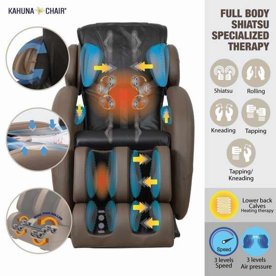 Kahuna Massage LM6800 零重力按摩椅 2999.99加元包邮！