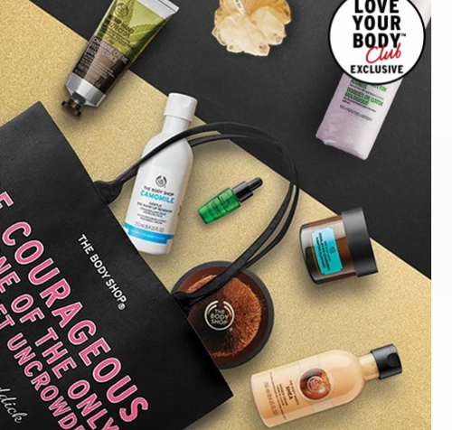  The body shop  价值125加元 7件正装产品+黑五Tote包 仅需40加元！