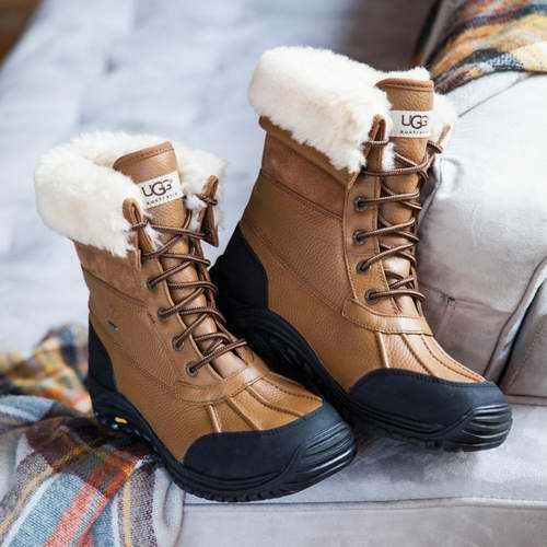  UGG Adirondack II 女士系带真皮雪地靴（4色） 203.69加元起，官网价 298加元，包邮