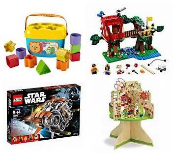  金盒头条：精选35款 Lego、Fisher-Price、Play-Doh、Crayola、Nerf 等品牌儿童益智玩具4.7折起！